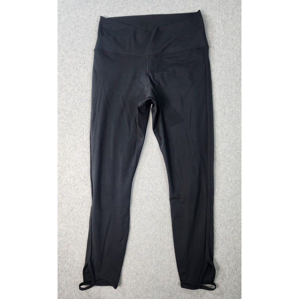 Nike Leggings Womens L Black Yoga High Rise Dri Fit Stretch Running Gym Tight